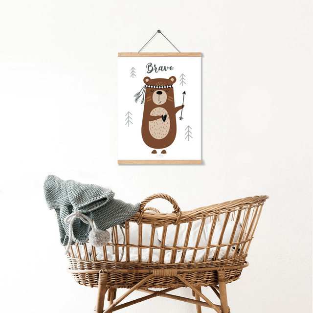 Affiche illustration A3 - Brave