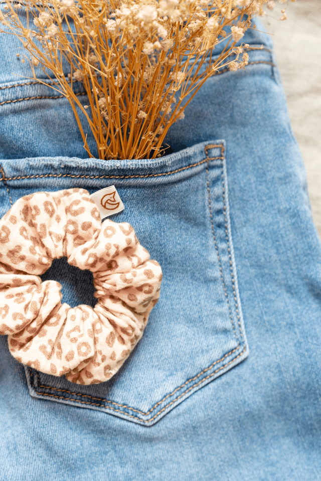 Chouchou scrunchie gaze de coton - Graou